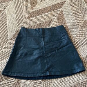 Abercrombie & Fitch pleather skirt